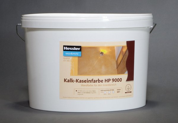 HP 9000 Kalk-Kaseinfarbe mineralische Farben Farbklasse IV, 10l