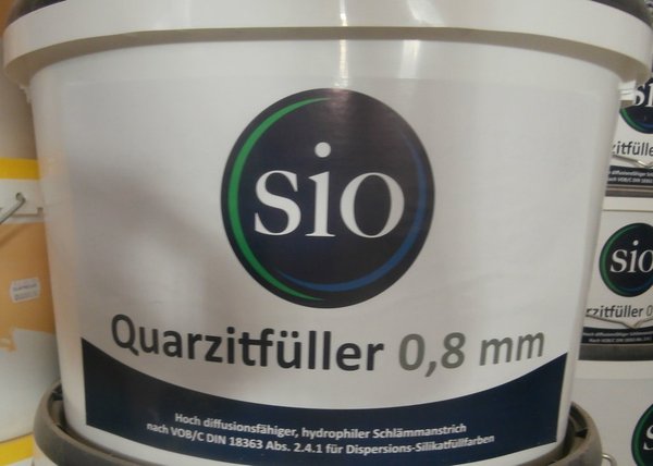 Quarzitfüller 0,8 mm, weiß, 20kg